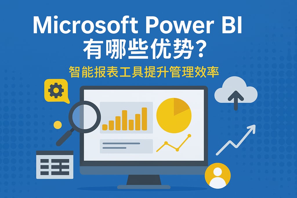 Microsoft Power BI有哪些优势？智能报表工具提升管理效率